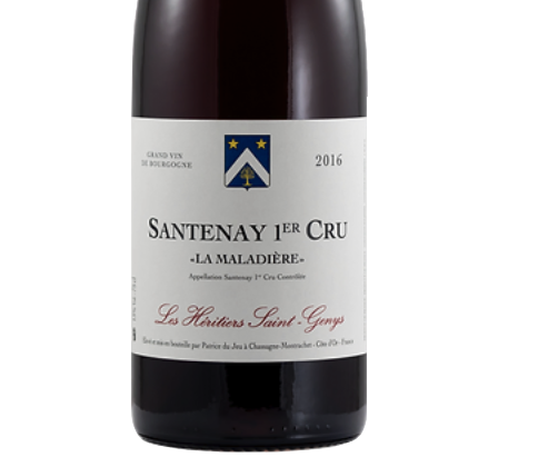 (image for) Les Heritiers Saint-Genys Santenay La Maladiere 1er Cru 2019 [JS 95]